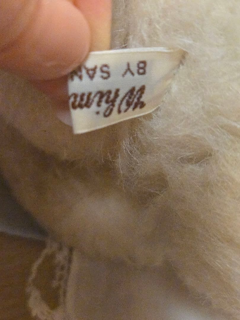 大國早苗さんの 犬のぬいぐるみ。