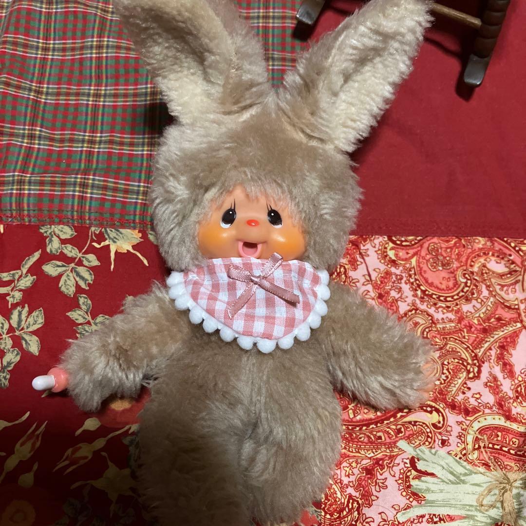 昭和レトロぬいぐるみ　人形　うさぎ　モンチッチ　チムたん当時物クタクタぬいぐるみ