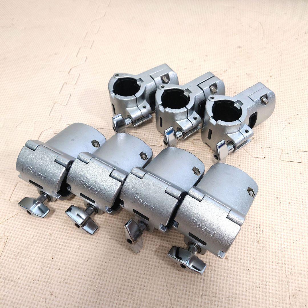 美品 Roland MDS-Stage2 MDS-STG2 パイプホルダー 7個