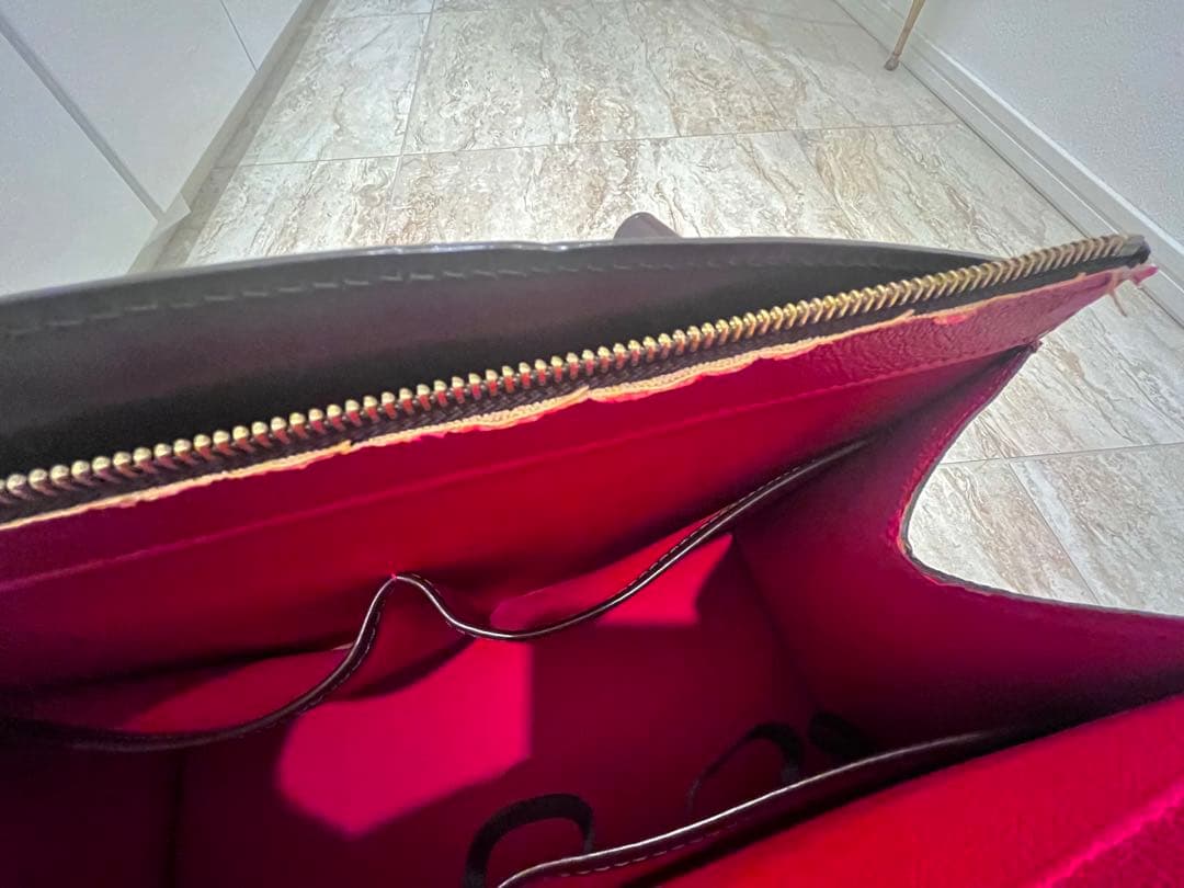 ルイヴィトン　ダミエ　ハンドバッグ