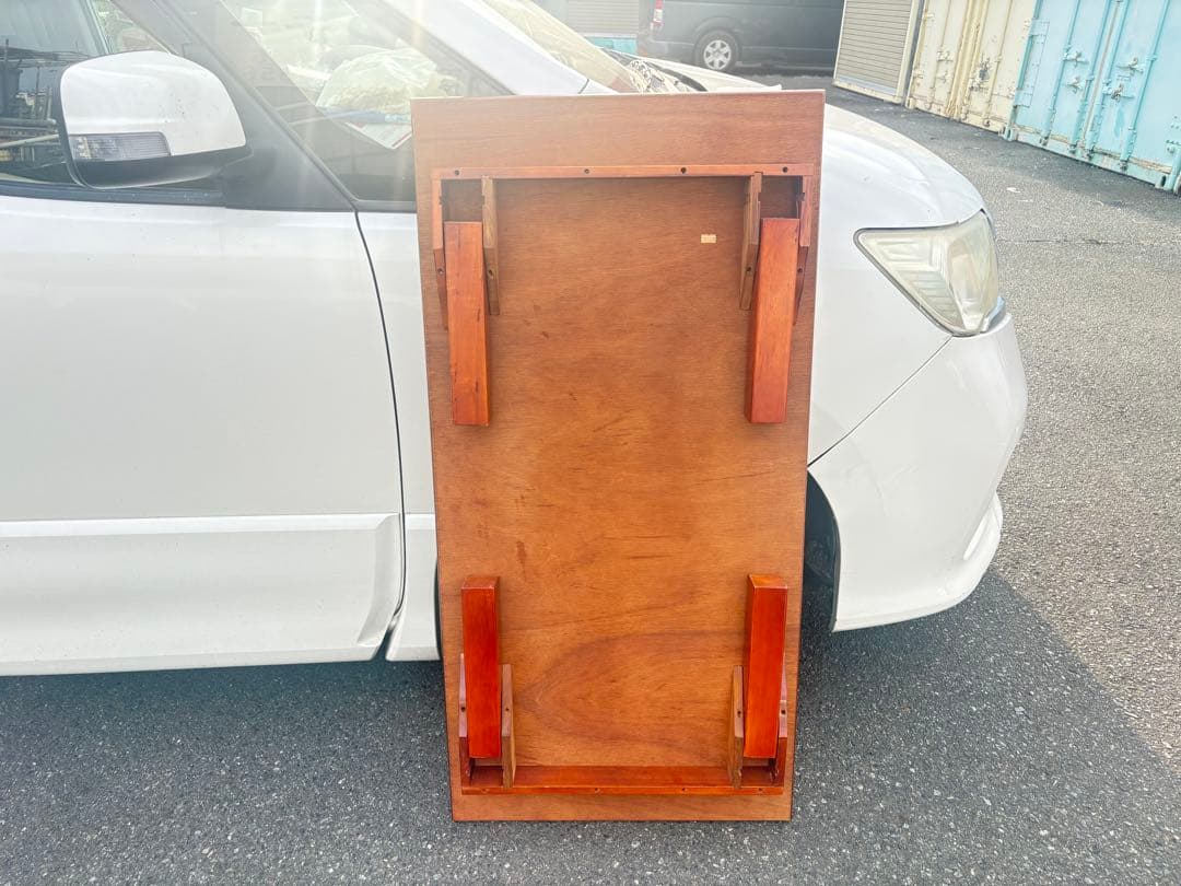 木製 折りたたみ式座卓 約120cm x 70cm