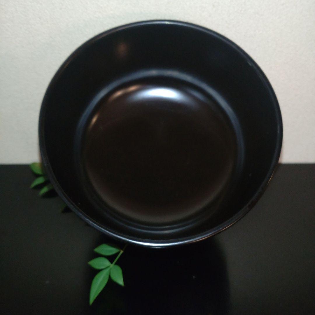 漆器 漆芸作家山本進也作品 野菜蒔絵の合鹿 そば・雑煮碗（ 唐辛子 ）