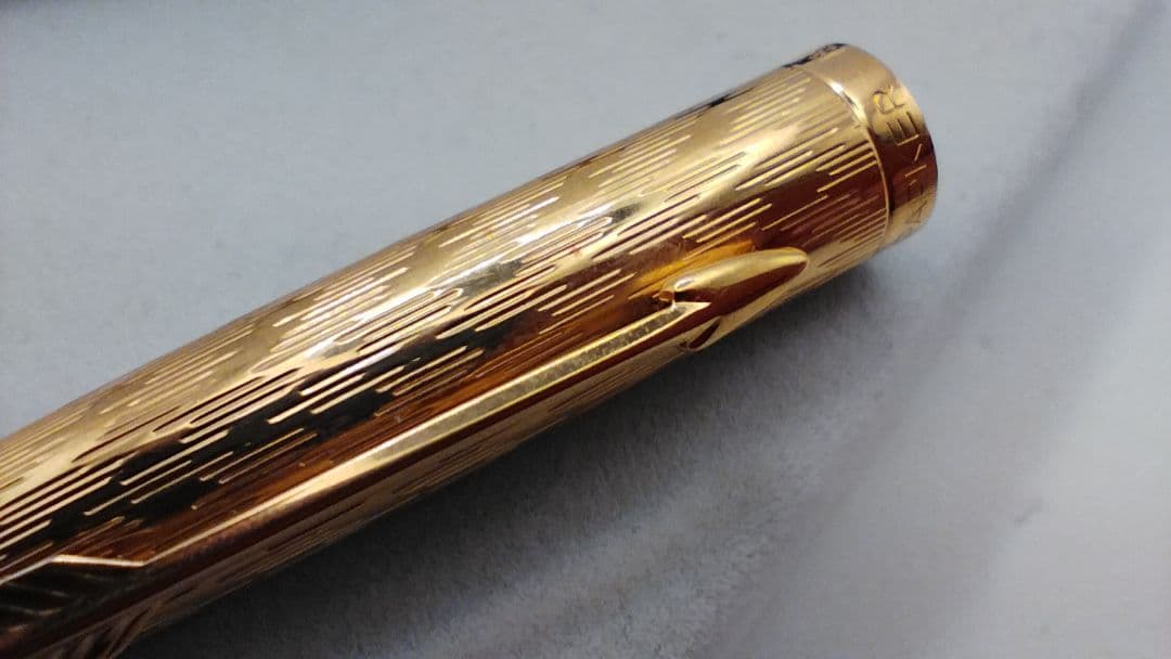 ★パーカー　PARKER 　万年筆　　１４K　ゴールド　ヴィンテージ