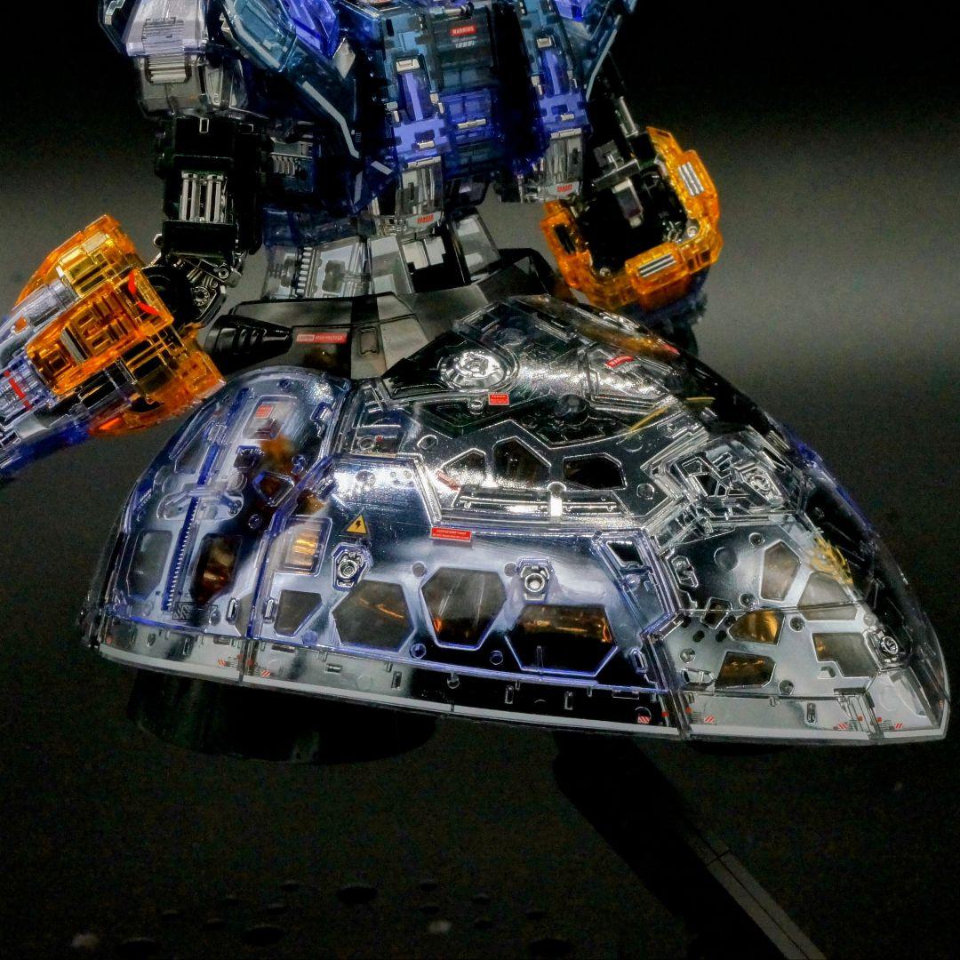 完成品【メッキ仕様】RG ジオング メカニカルクリア 限定 ガンダム 全塗装