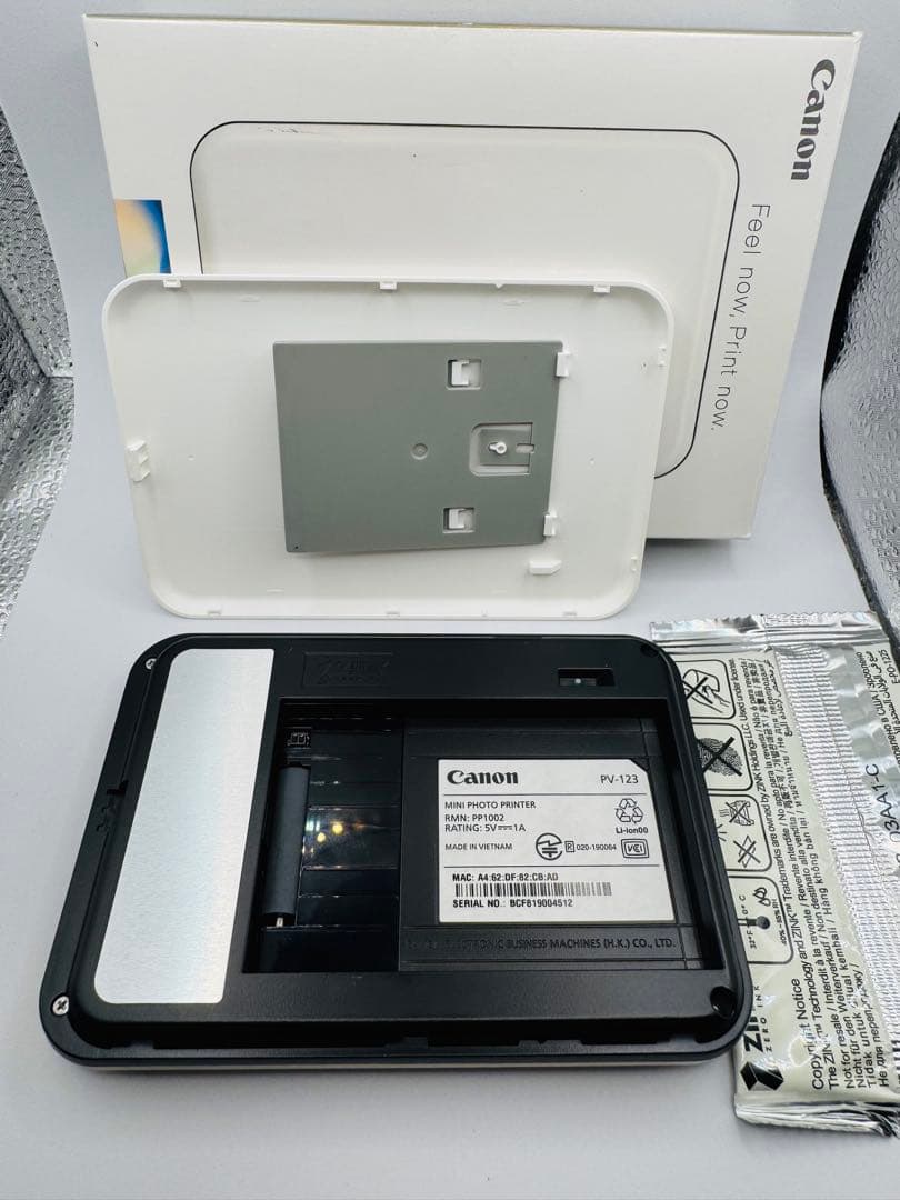 美品Canon PV-123 ミニプリンターiNSPiC