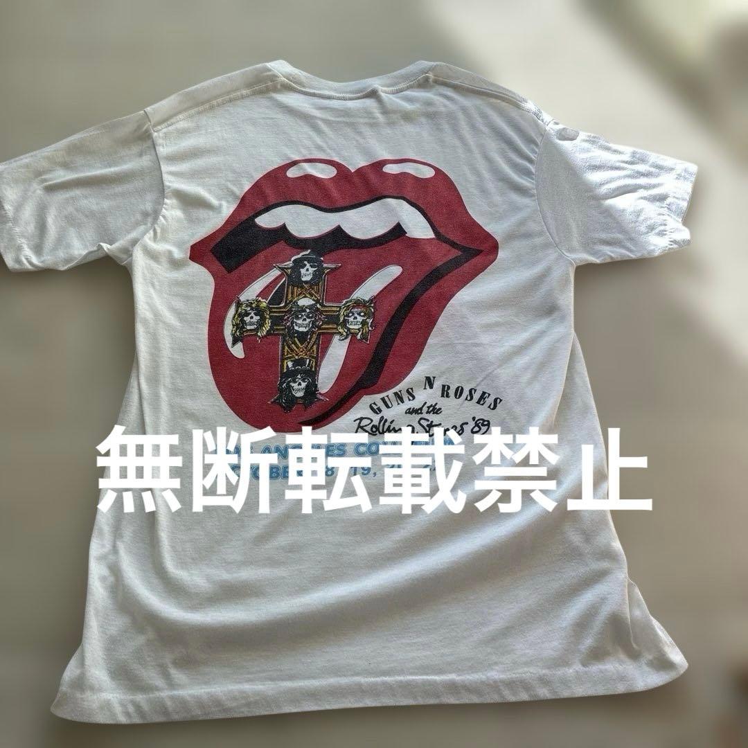 Rolling Stones Steel Wheels Tour 89 Tシャツ