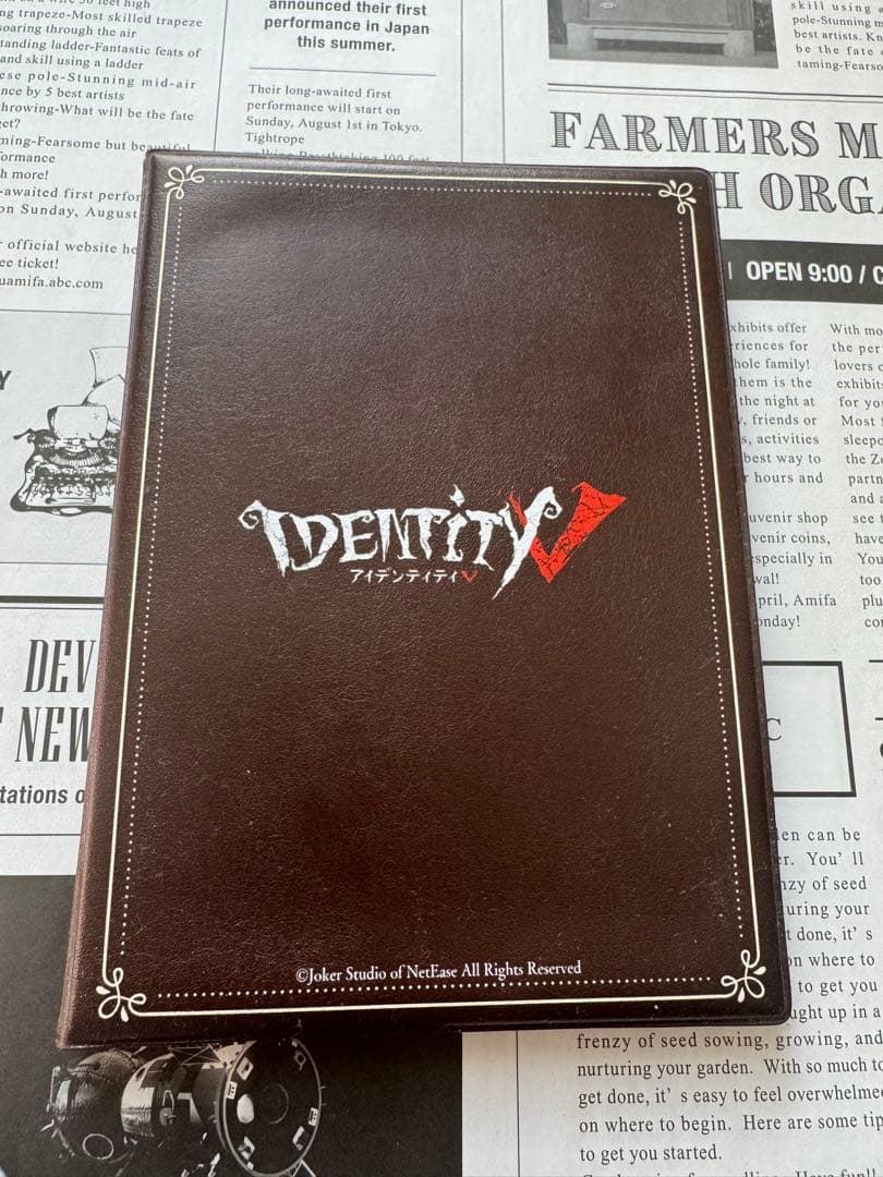 第五人格 バースデー 記念日 誕生日グッズセット 写真家 ジョゼフ Joseph