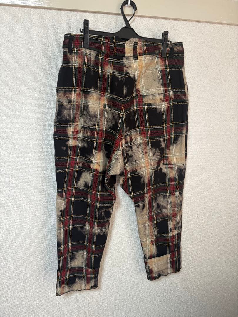 ヴィヴィアン　チェック柄 サルエルパンツ