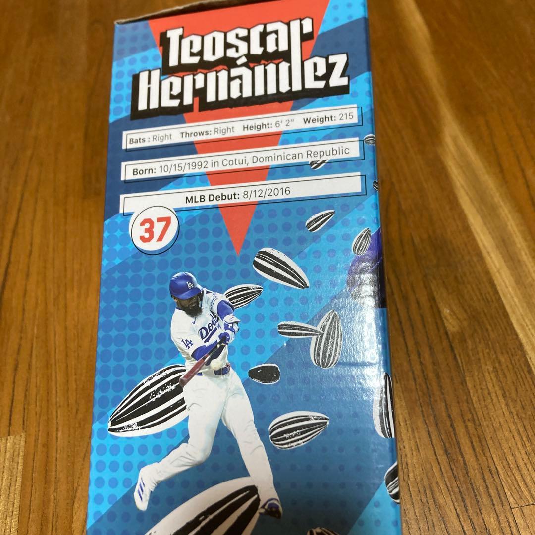 テオスカー・ヘルナンデス選手　ボブルヘッド　 ドジャース　MLB 新品未開封