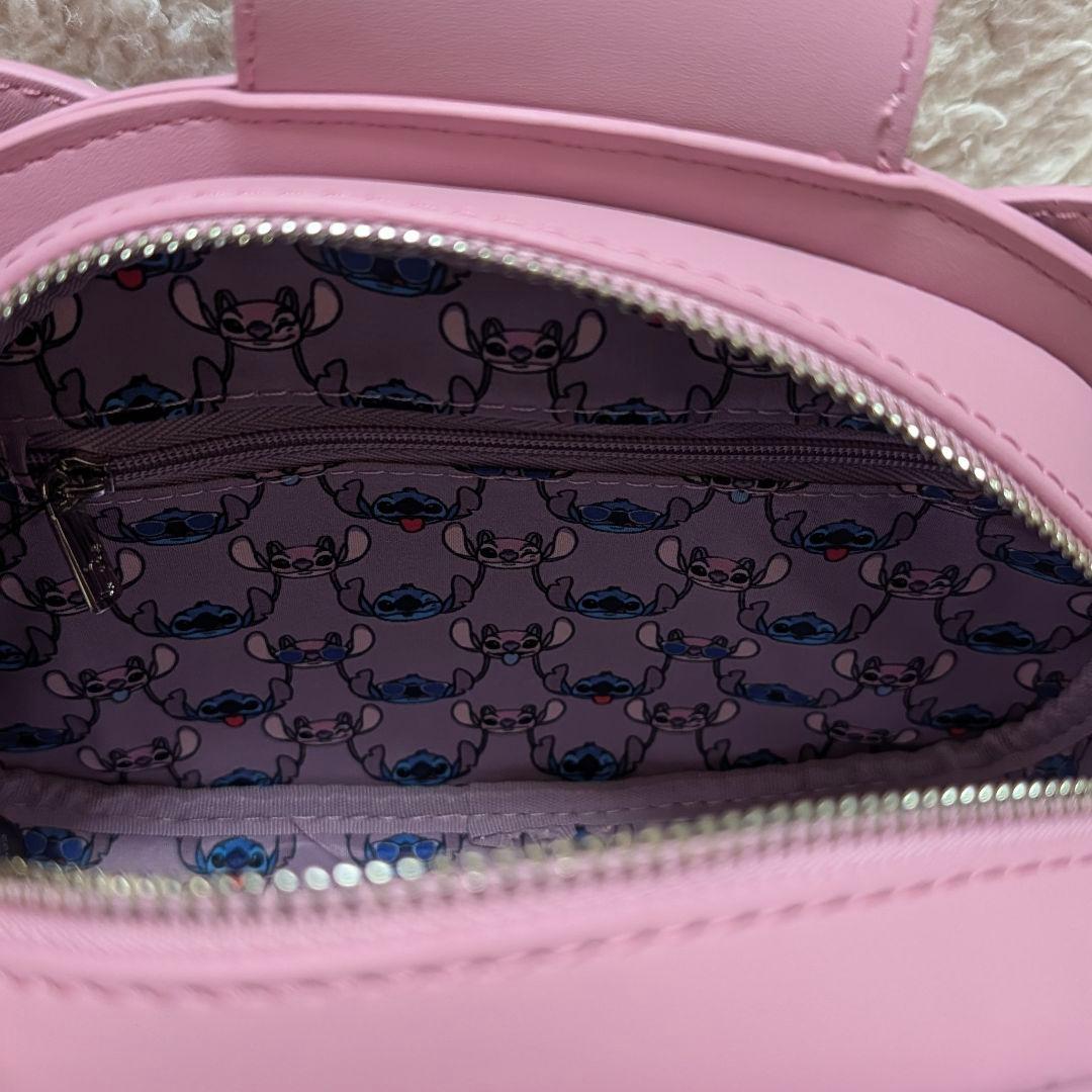 エンジェル ショルダーバッグ ラウンジフライ スティッチ 香港ディズニーランド