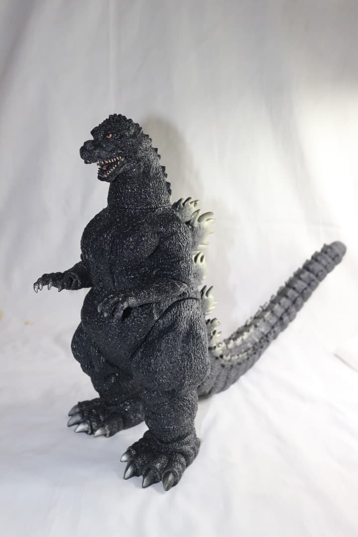 当時物 特大 ゴジラ 1991 ソフビ 全長約54cm 高さ約36cm バンダイ