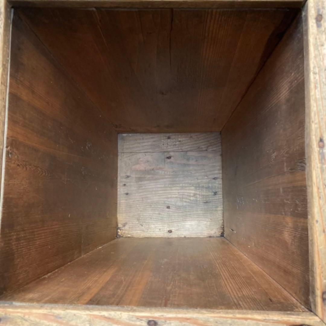 古い木製スタンド ホルダー ラック 収納 傘立て 棚 台 大型 和風 レトロ