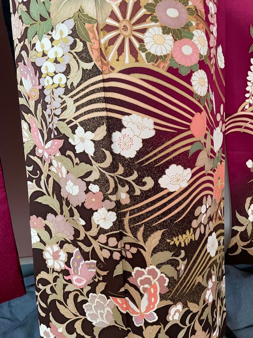 ②成人式　振袖　ふりそで　着物　振り袖フルセット可能