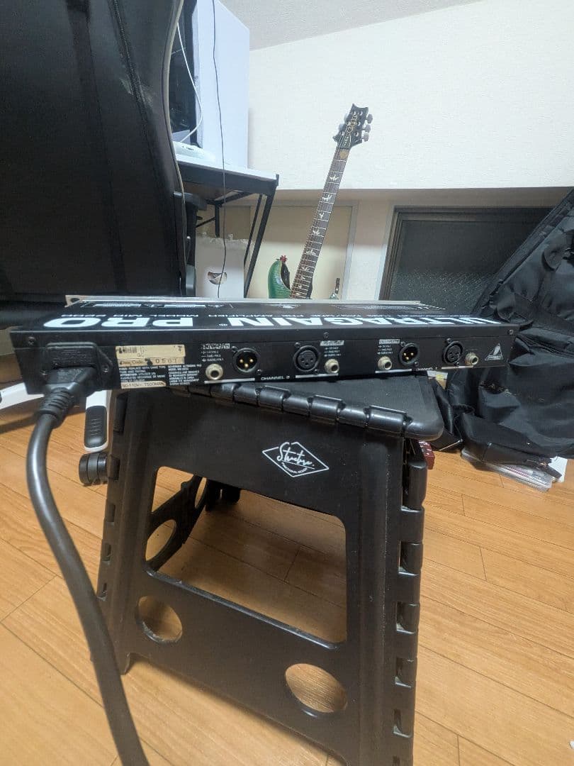 beringer ultragain マイクプリアンプ