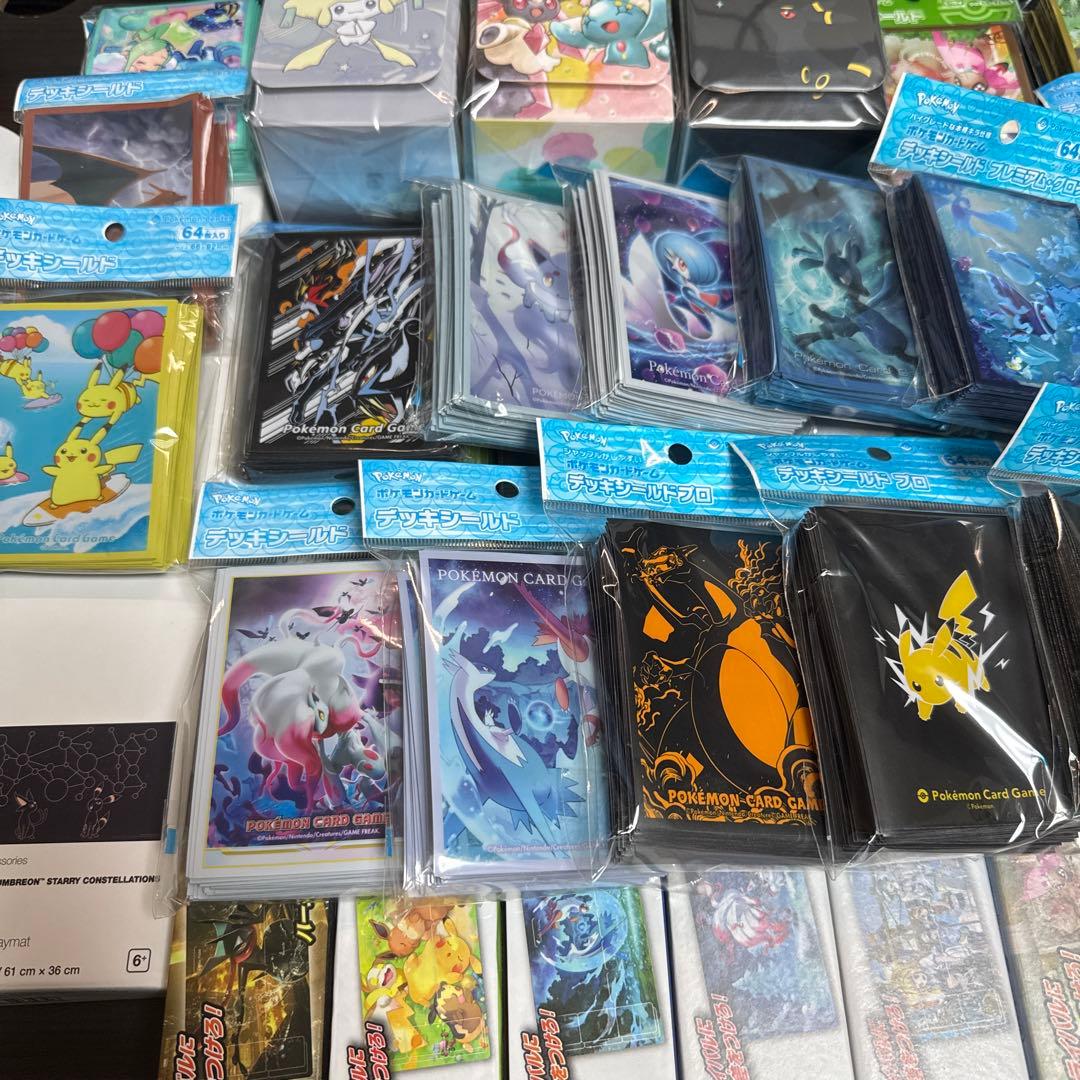 ポケモンカード スリーブ プレイマット デッキケース サプライ品まとめ売り