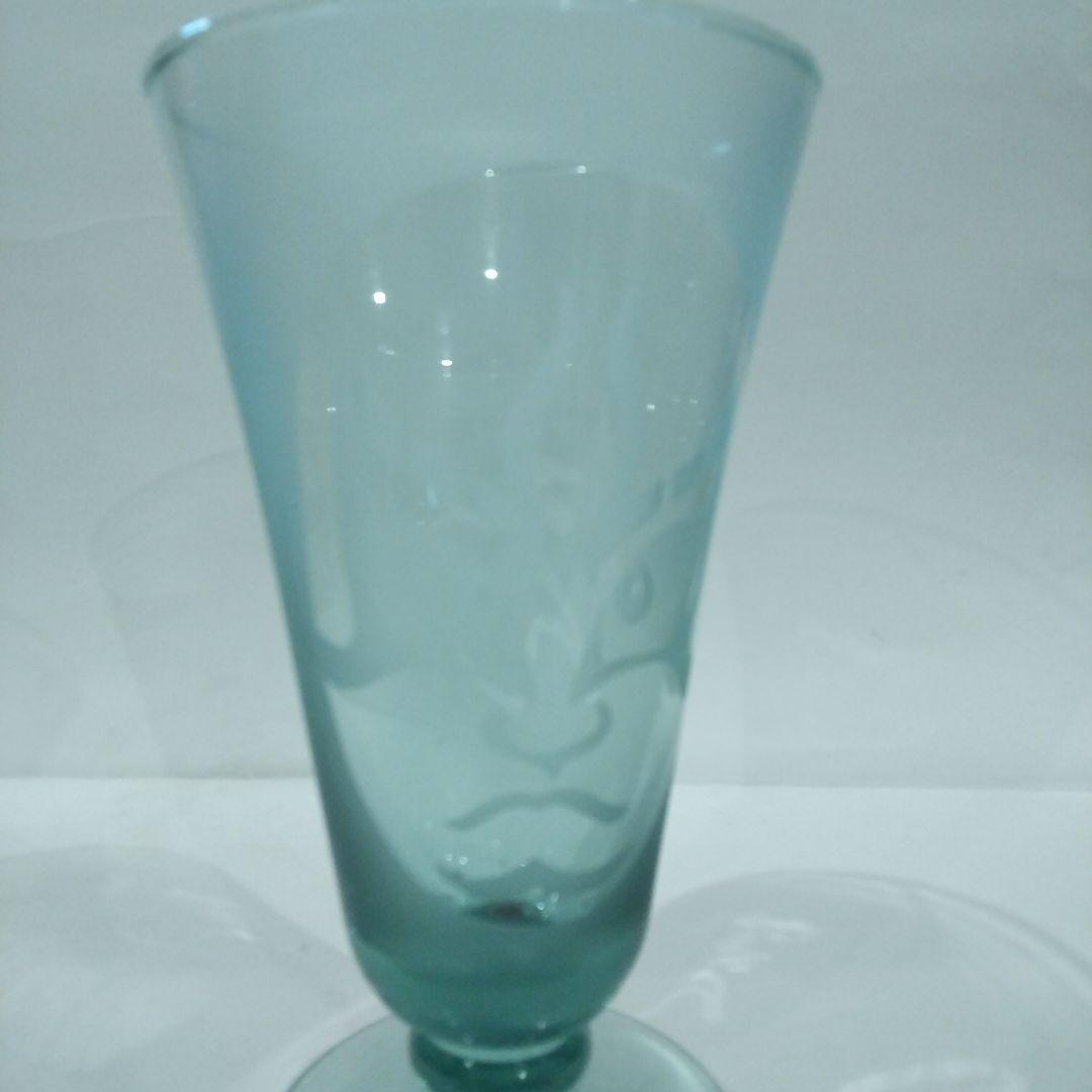 歌舞伎隈取柄サンドブラストグラス