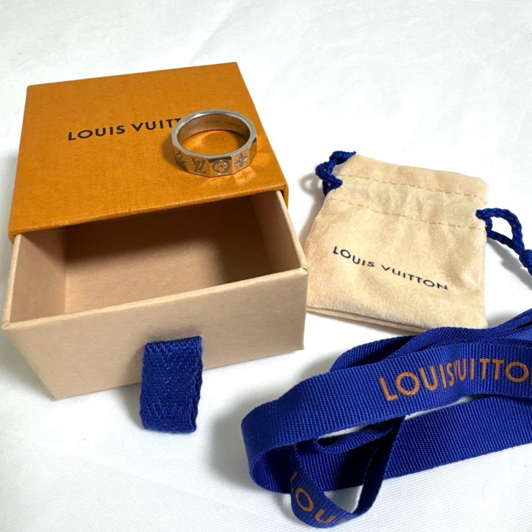 【本日限定価格】LOUIS VUITTON リング　モノグラム　指輪　シルバー