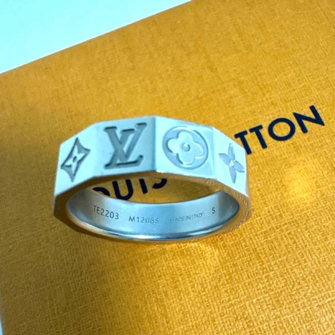 【本日限定価格】LOUIS VUITTON リング　モノグラム　指輪　シルバー