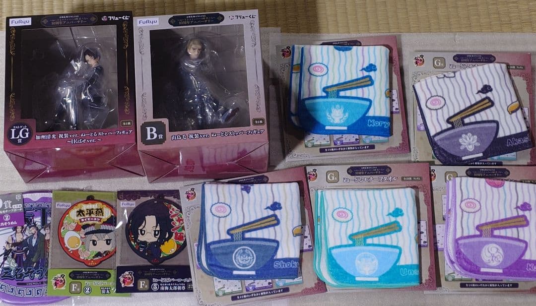 刀剣乱舞 加州清光 ラストワン賞 山鳥毛B賞 ぬーどるストッパー