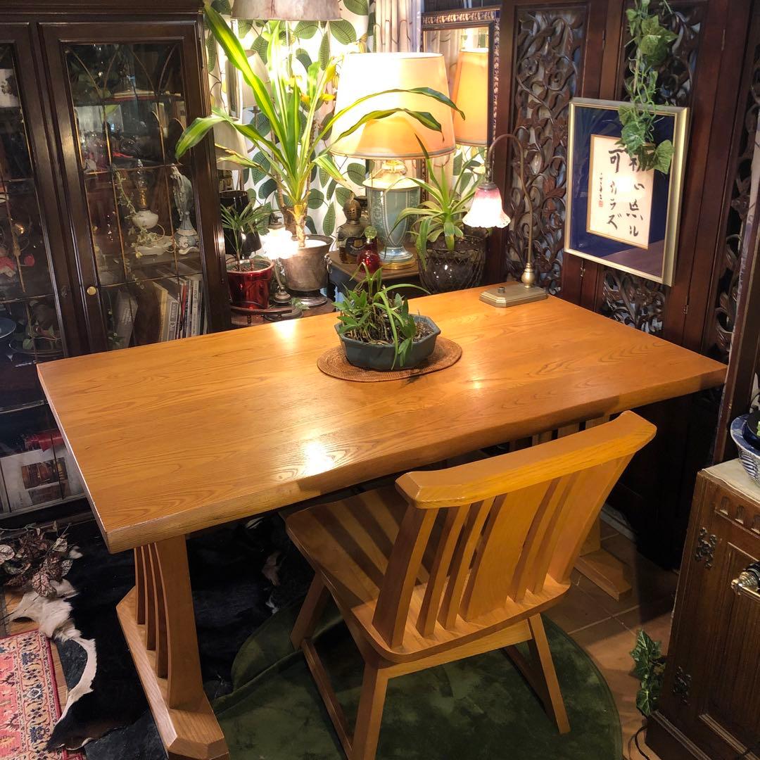 みーこ 　天板のみ　Sale JPN 和風　オーク無垢　ダイニングテーブル