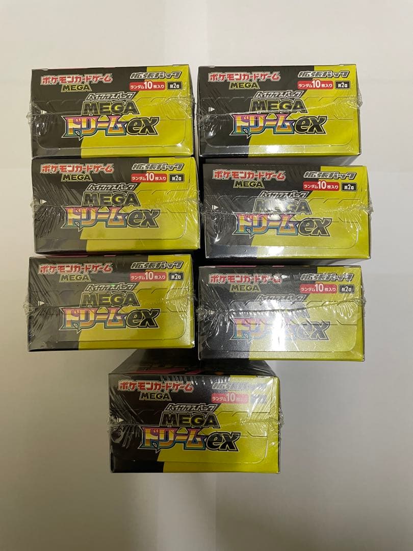 ポケモンカードハイクラスパックMEGAドリームex7box