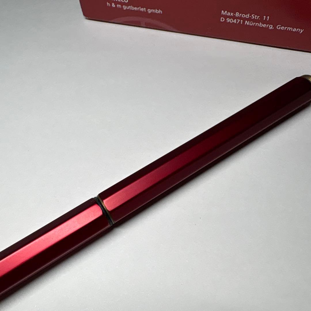 廃番 廃盤 カヴェコ スペシャル レッド 万年筆