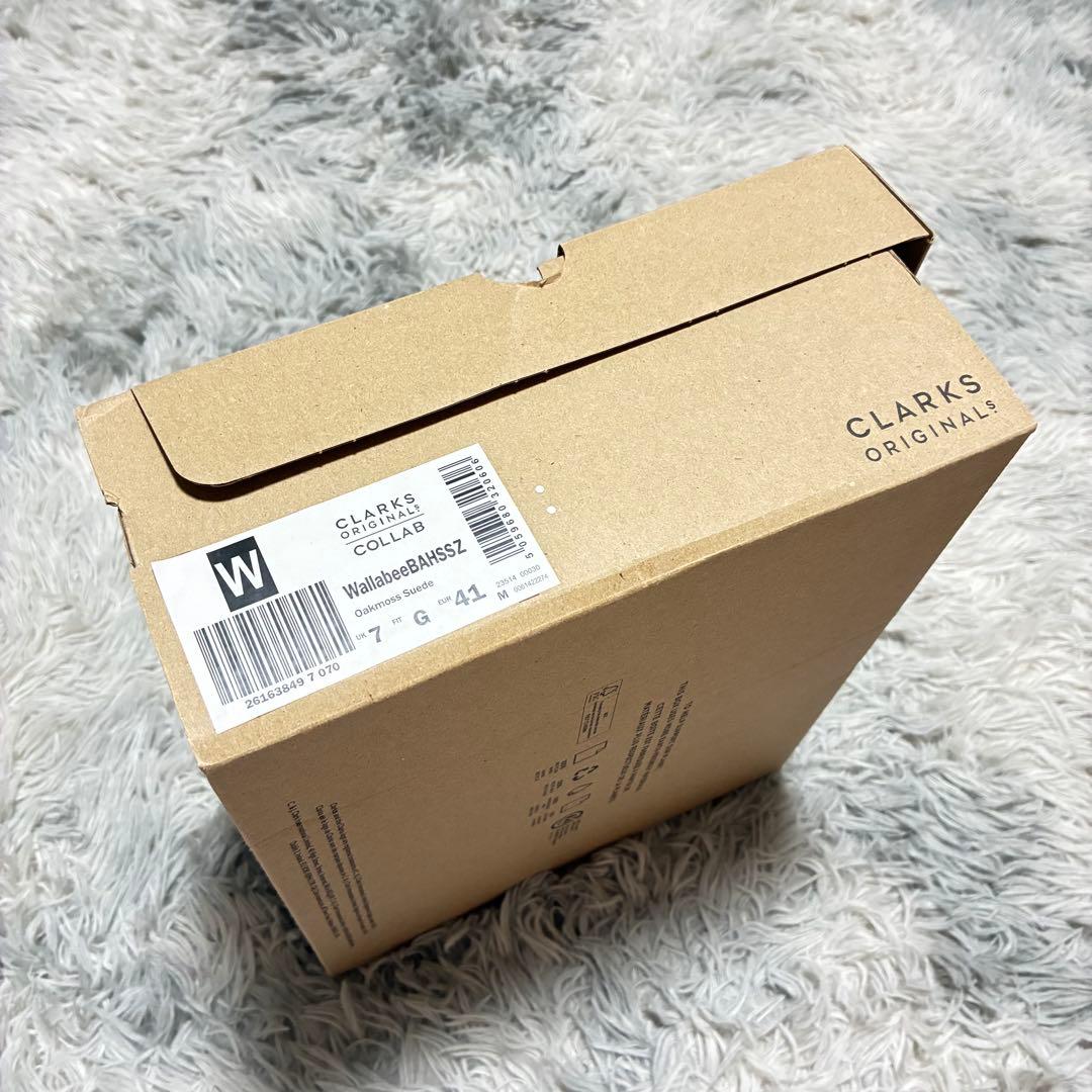 【美品】Clarks × A.H × SSZ 別注ワラルー〈定価35,200円〉