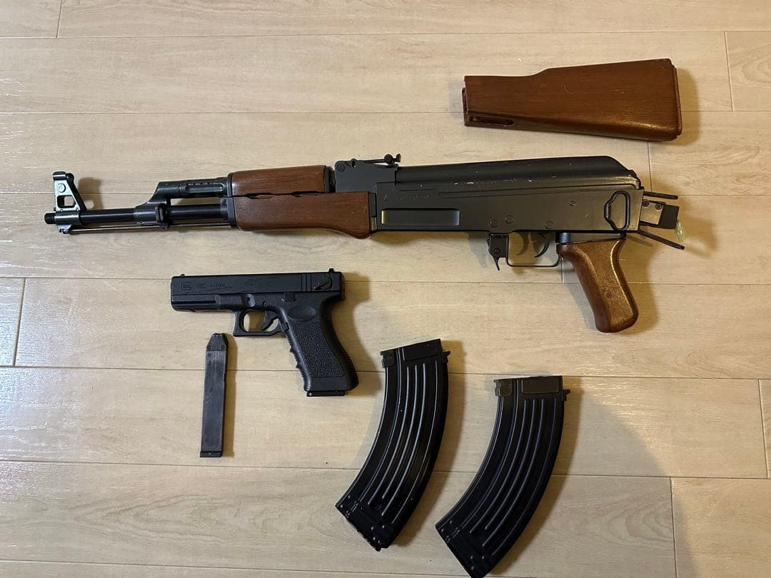 東京マルイ電動ガン、ガスブローバッグガン　6丁セット