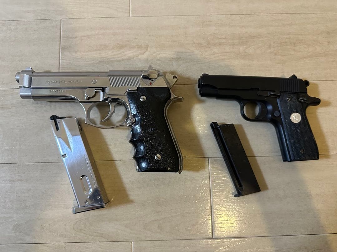 東京マルイ電動ガン、ガスブローバッグガン　6丁セット