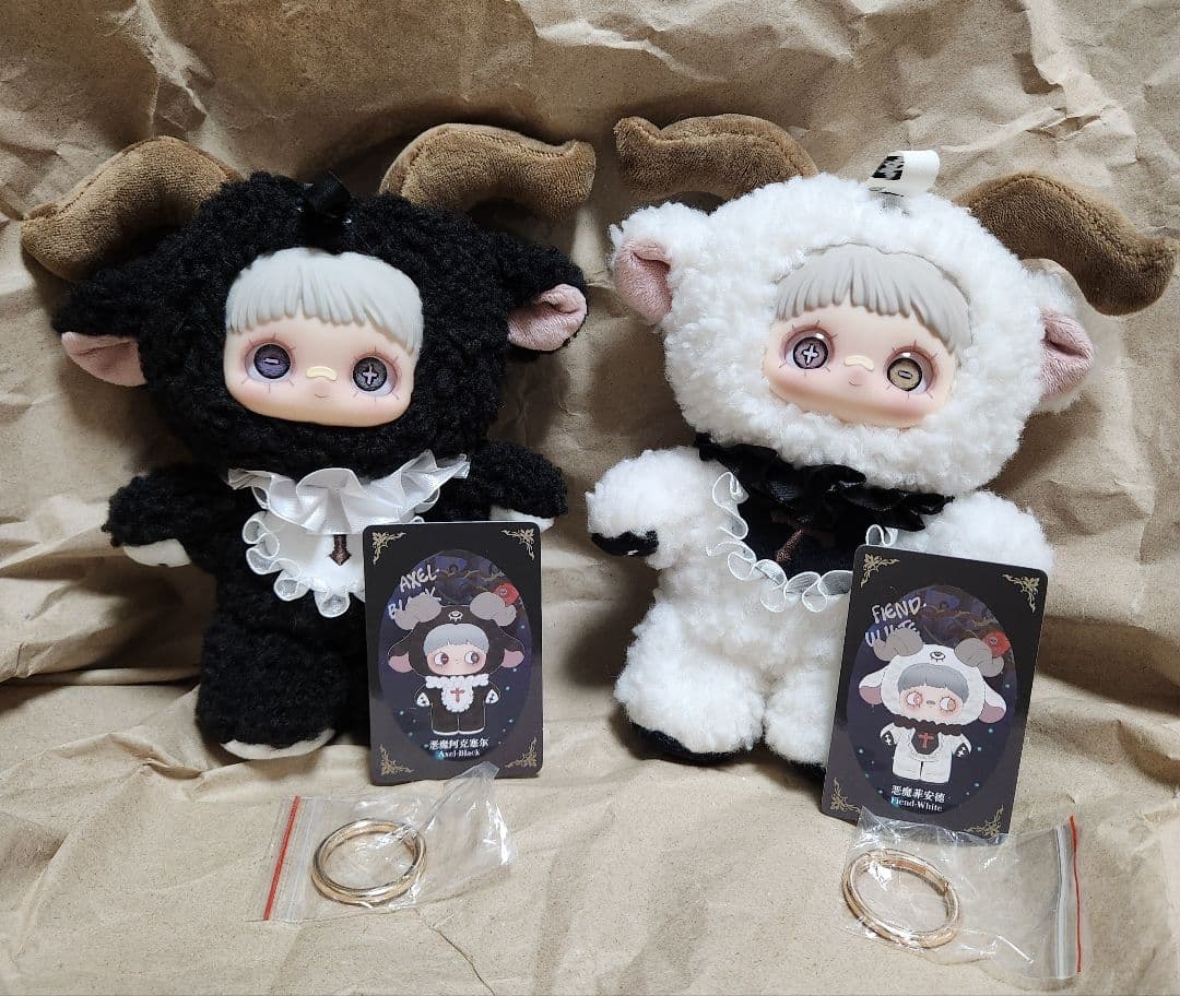 maymei TOPTOY 黒暗森林 ダークフォレスト 黒ヤギ 白ヤギ 2体