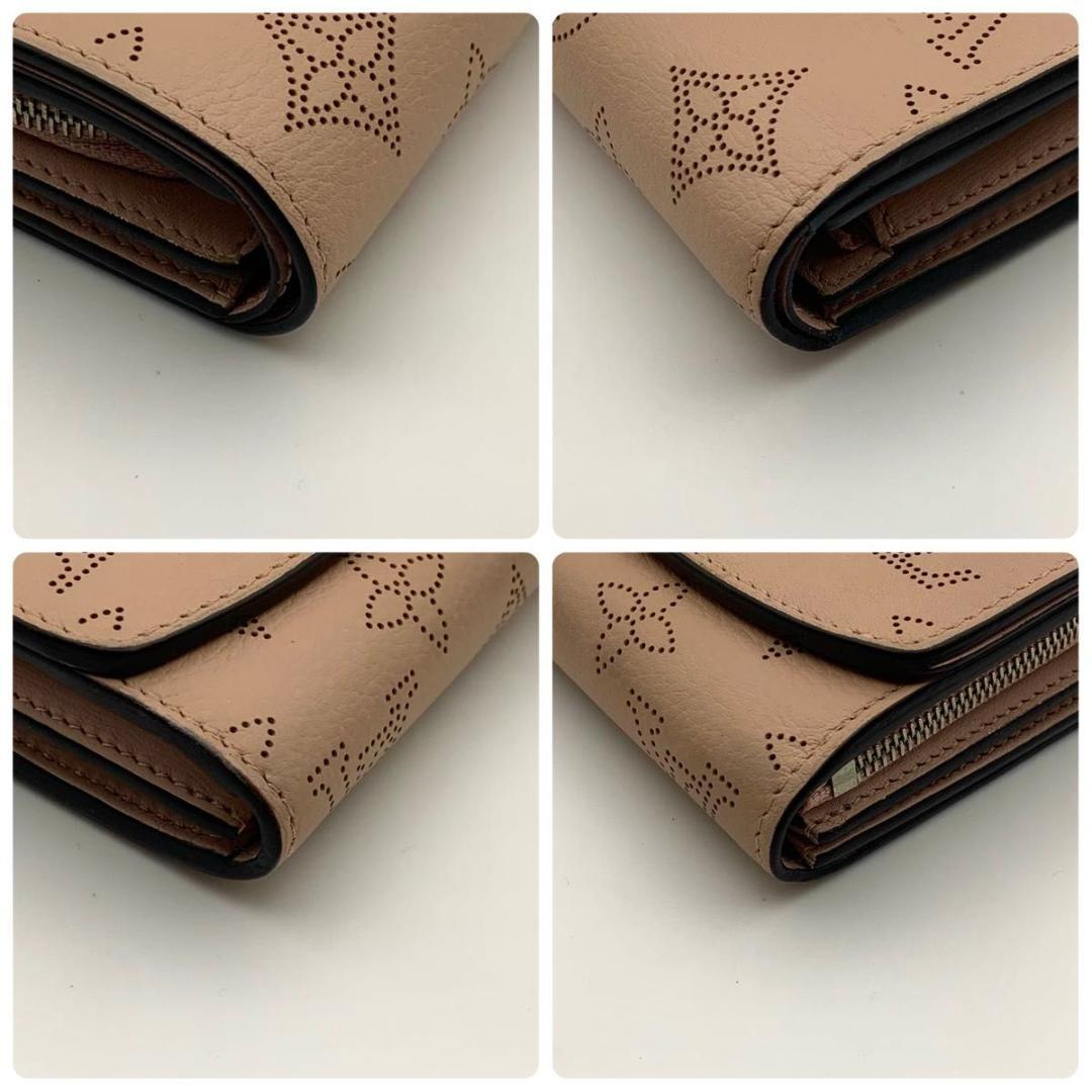 鑑定済み ルイヴィトン ポルトフォイユ イリス コンパクト 財布 小型 ピンク