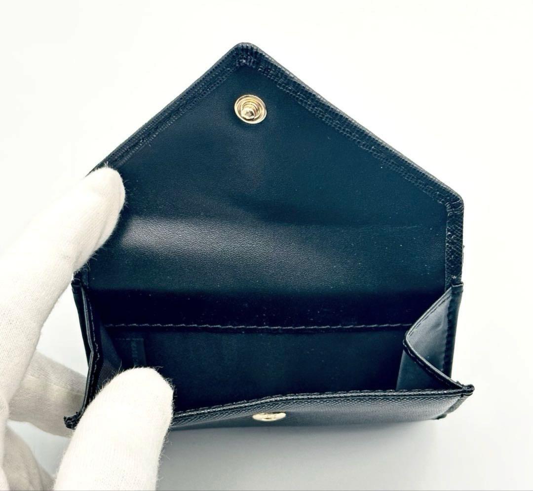 【新品★希少】Vivienne Westwood 三つ折り財布 黒 ブラック