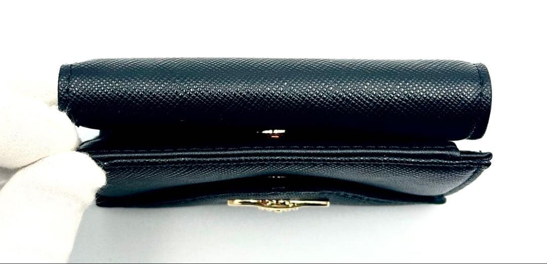 【新品★希少】Vivienne Westwood 三つ折り財布 黒 ブラック