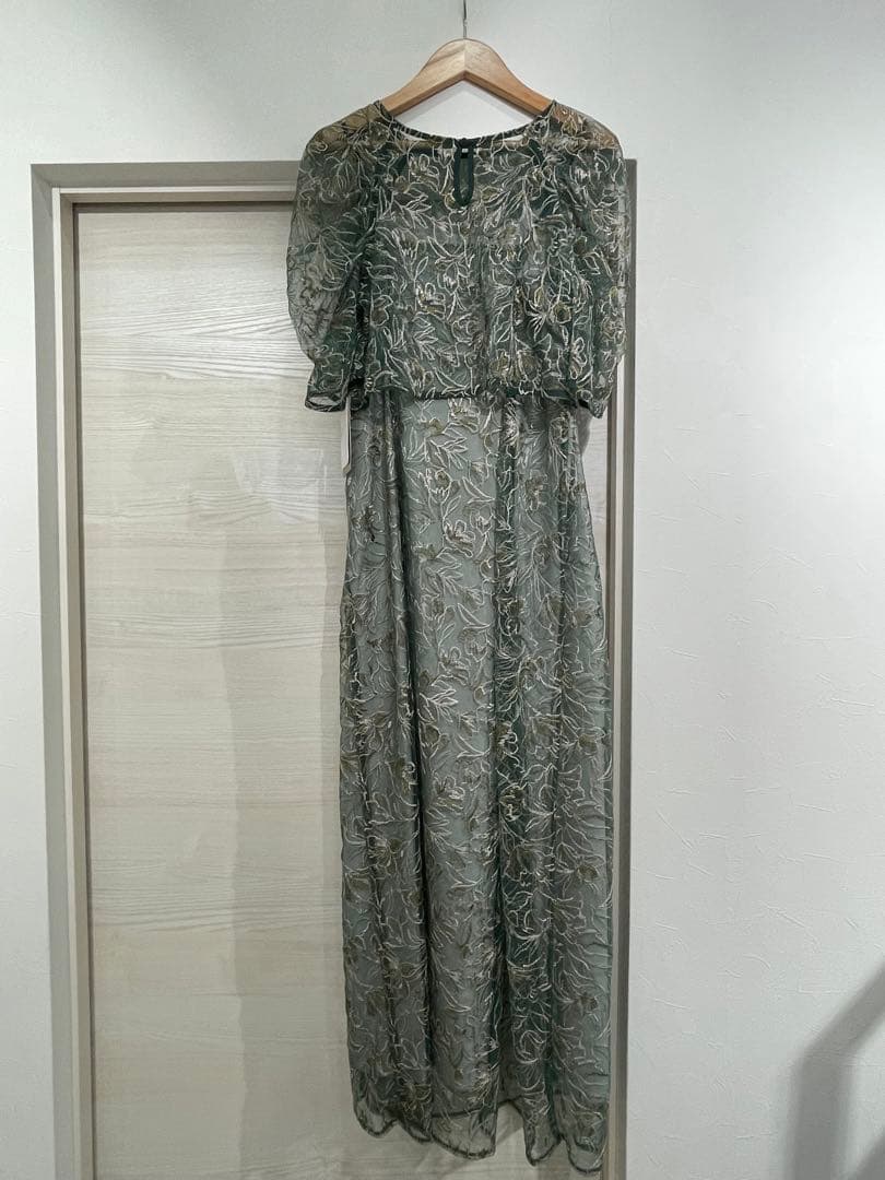 Dorry Doll レースレイヤードドレス　グリーン