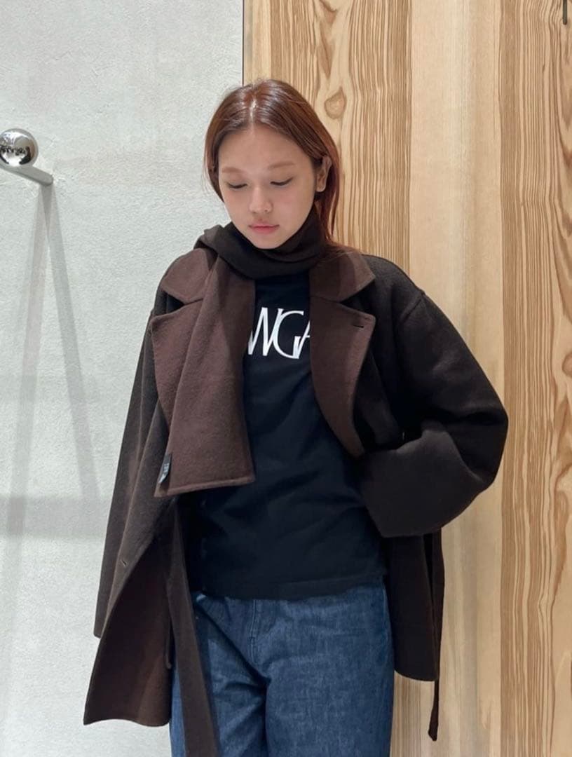 attisession リバーシブルベルトコート！！定価49940円！！