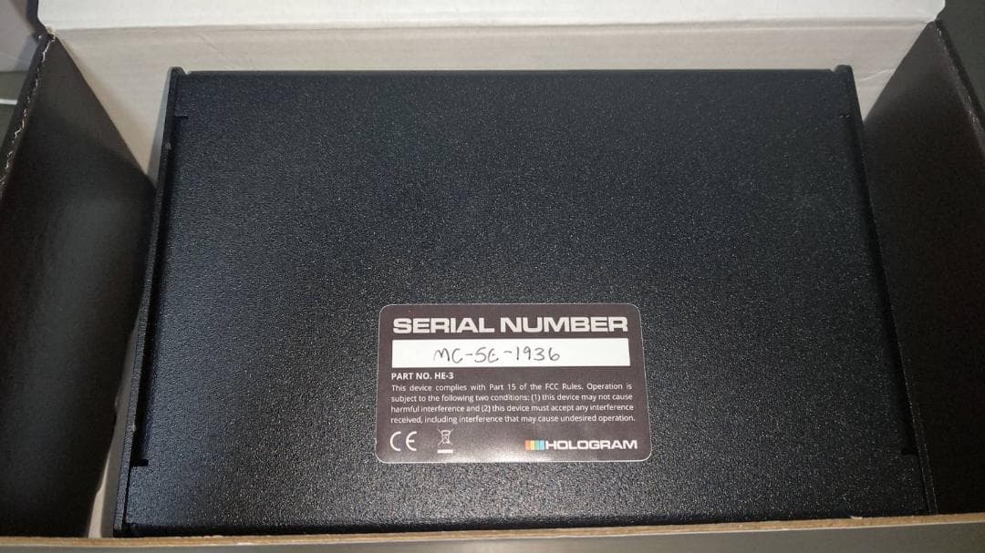 【新品】HOLOGRAM Microcosm 限定色 Black