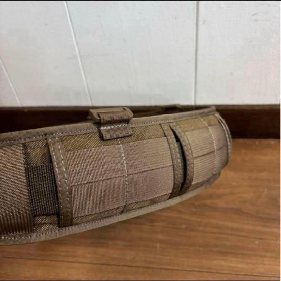 極美品　米軍　ELITE ガンファイターベルト　LARGE コヨーテ　USA製