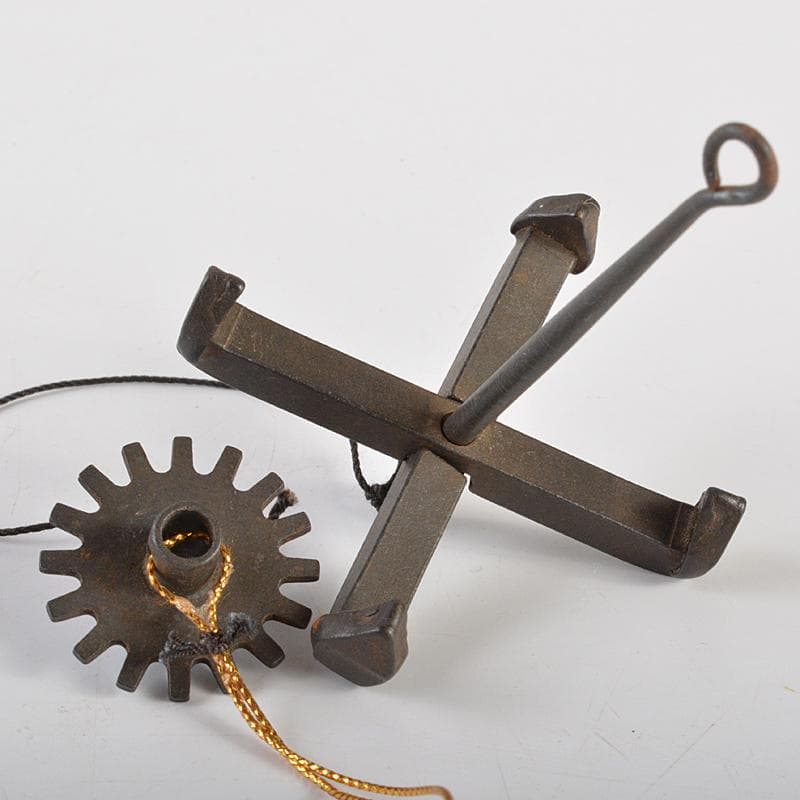 明珍火箸　五十二代　明珍宗理作　火箸風鈴　共箱　M　R7078