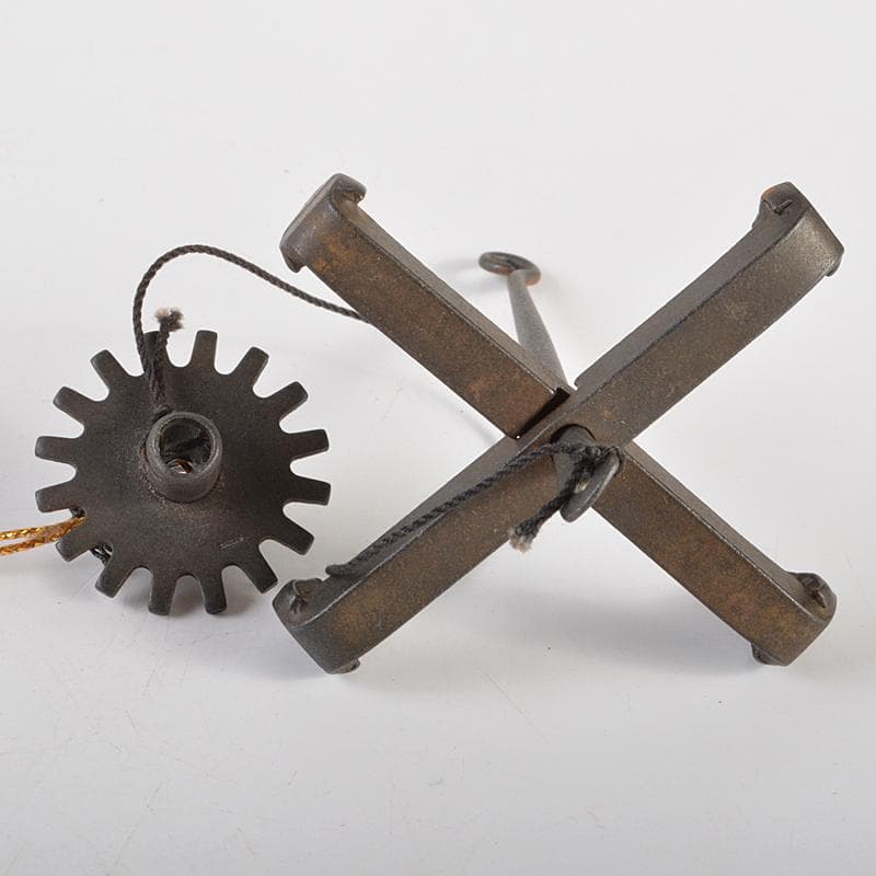 明珍火箸　五十二代　明珍宗理作　火箸風鈴　共箱　M　R7078