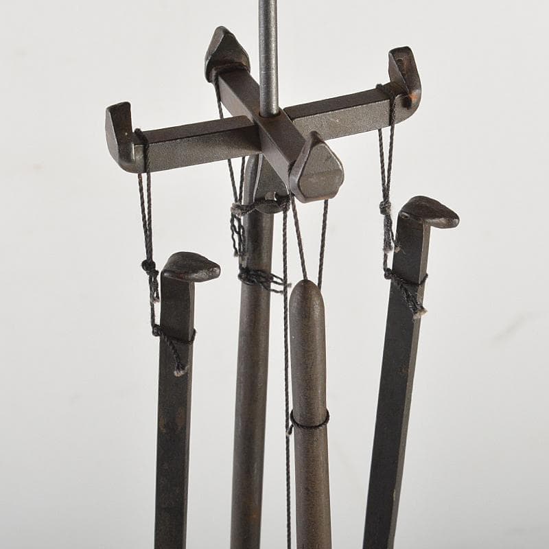 明珍火箸　五十二代　明珍宗理作　火箸風鈴　共箱　M　R7078