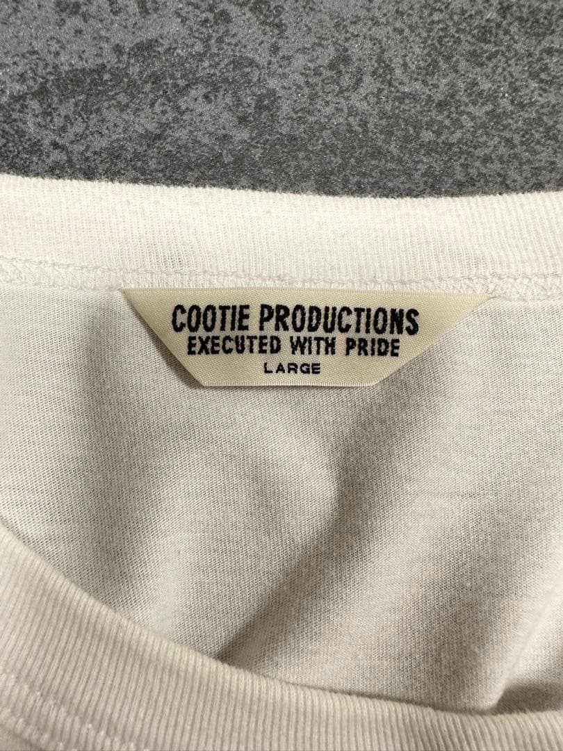 【希少】10周年 cootie Embroidery oversized tee