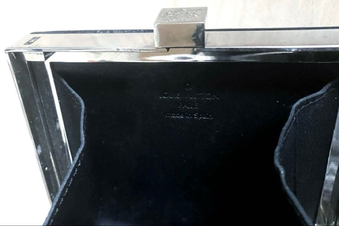 【訳あり】【希少】ルイヴィトン＊ダミエ＊ヴェルニ＊アンジュPM＊BLACK❣️