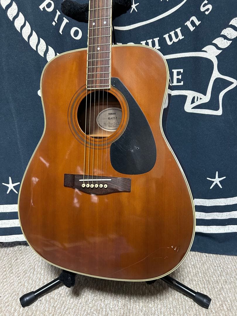 今月末迄特価‼️希少90s 初期ヤマハFG425T ティンテットcolor 良音❣️