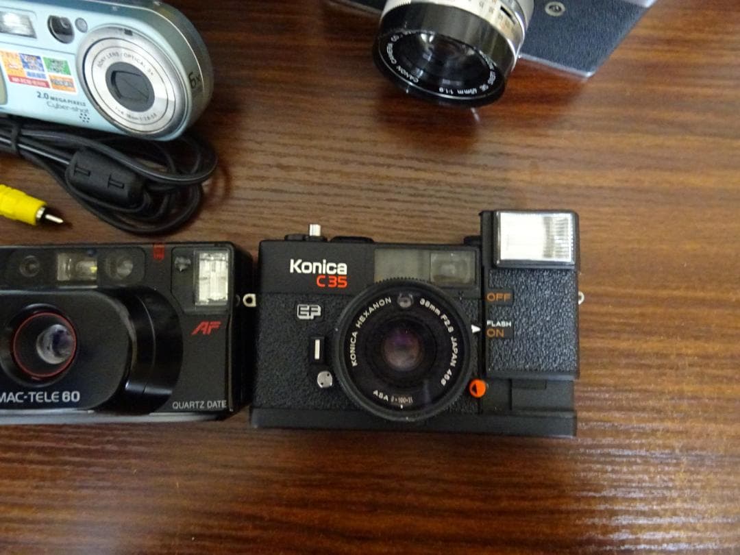 ジ*ー様 阪029 カメラ 7点 まとめ売り キャノン ペンタックス ソニー コ