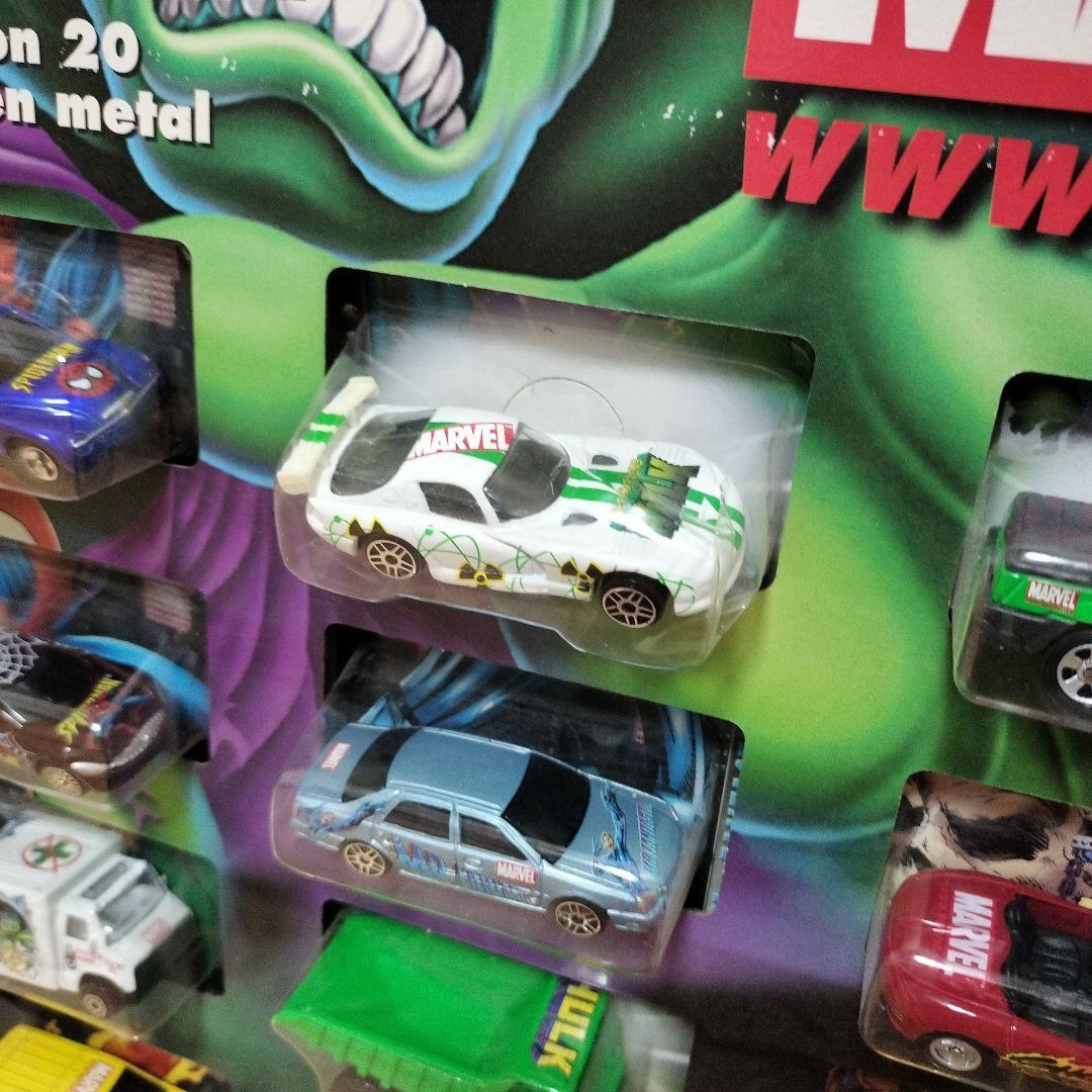 20個入り 未開封 MARVEL マーベル ミニカーセット ディスプレイ
