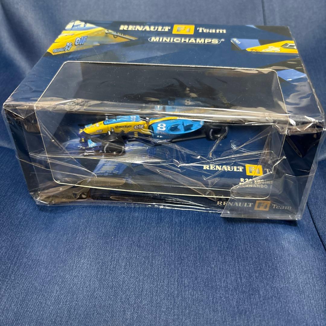 【未使用】ミニチャンプス ルノー F1 チーム R24 ミニカー