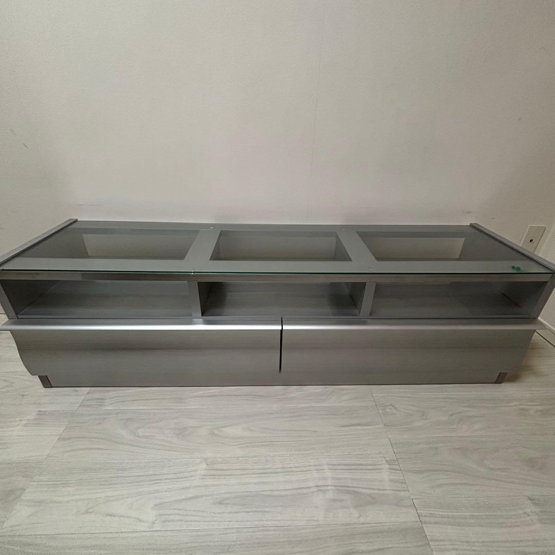 シルバー テレビボード・ローボード