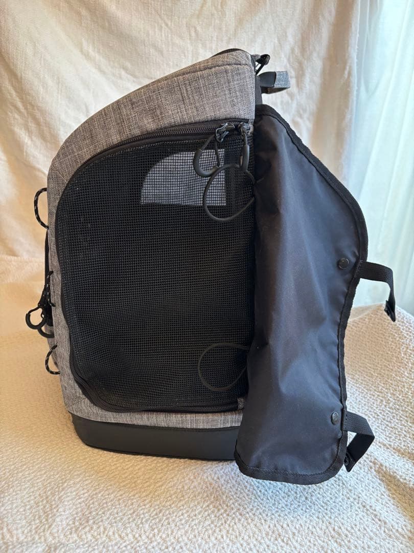 【未使用】エアバギー3ウェイバックパックキャリーワイド・レインカバー・クッション