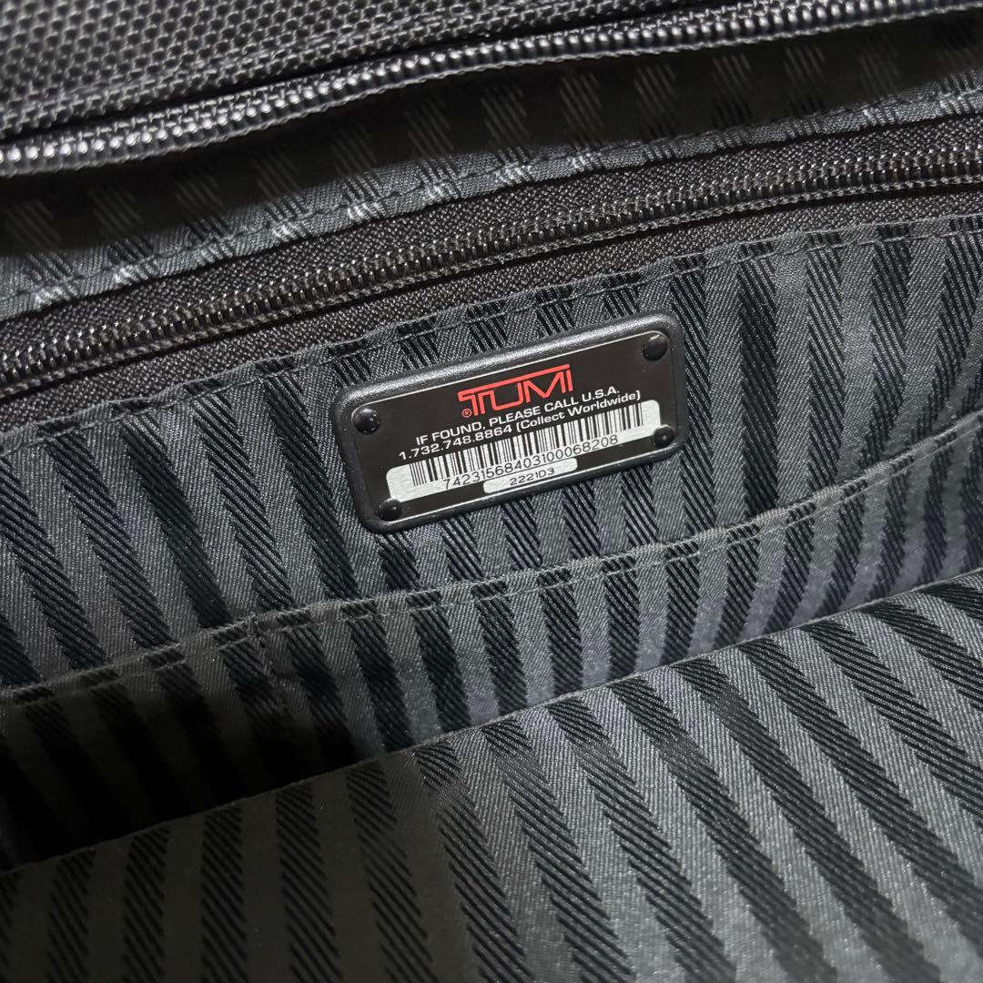 【極希少】TUMI トゥミ ビジネス キャリーケース 機内持込対応 2輪　鍵付