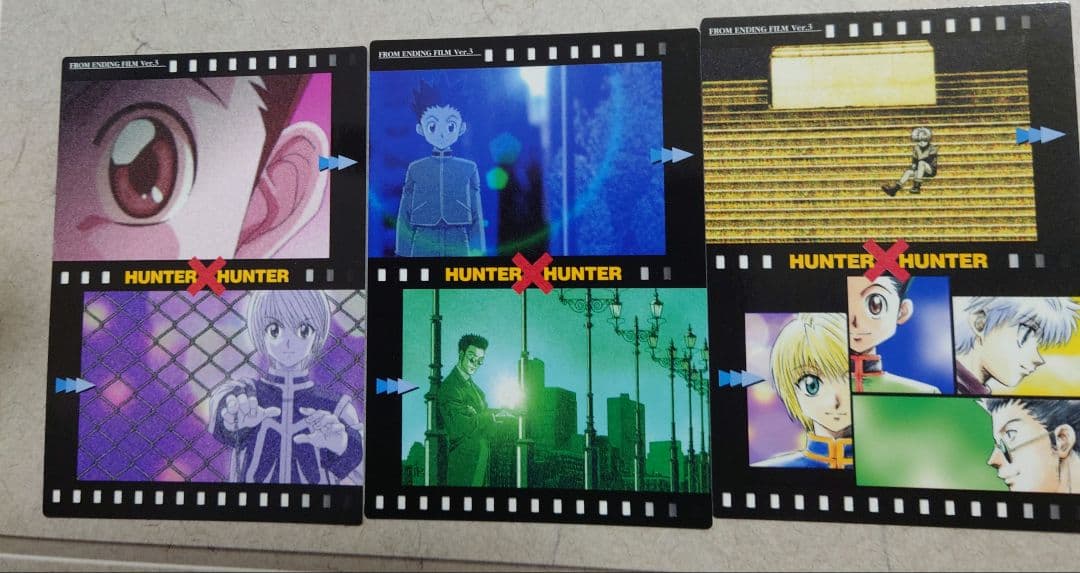 ハンターハンター カードダスマスターズ OP・ED 全9枚 クロロ・クラピカ